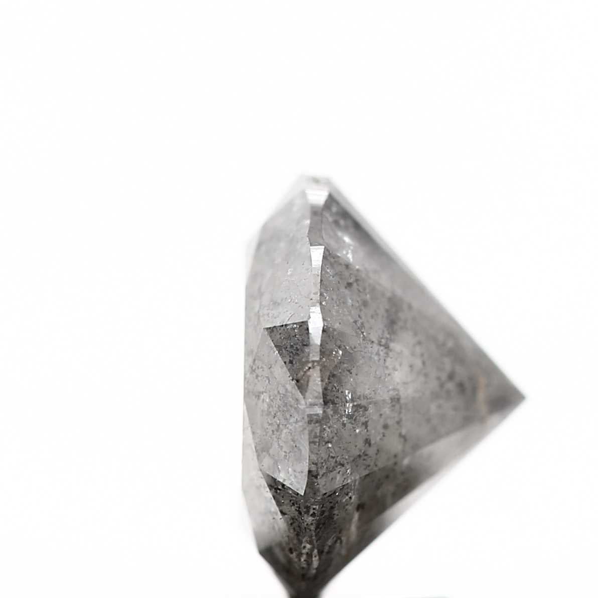 2.18 Carat Fancy Gray Round Brilliant Cut Natural Loose Diamond
