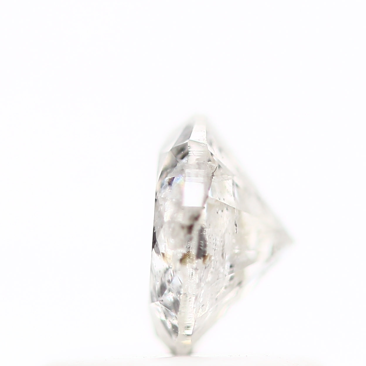 0.48 Carat Natural Diamond Fancy White Salt and Pepper Natural Loose Diamond