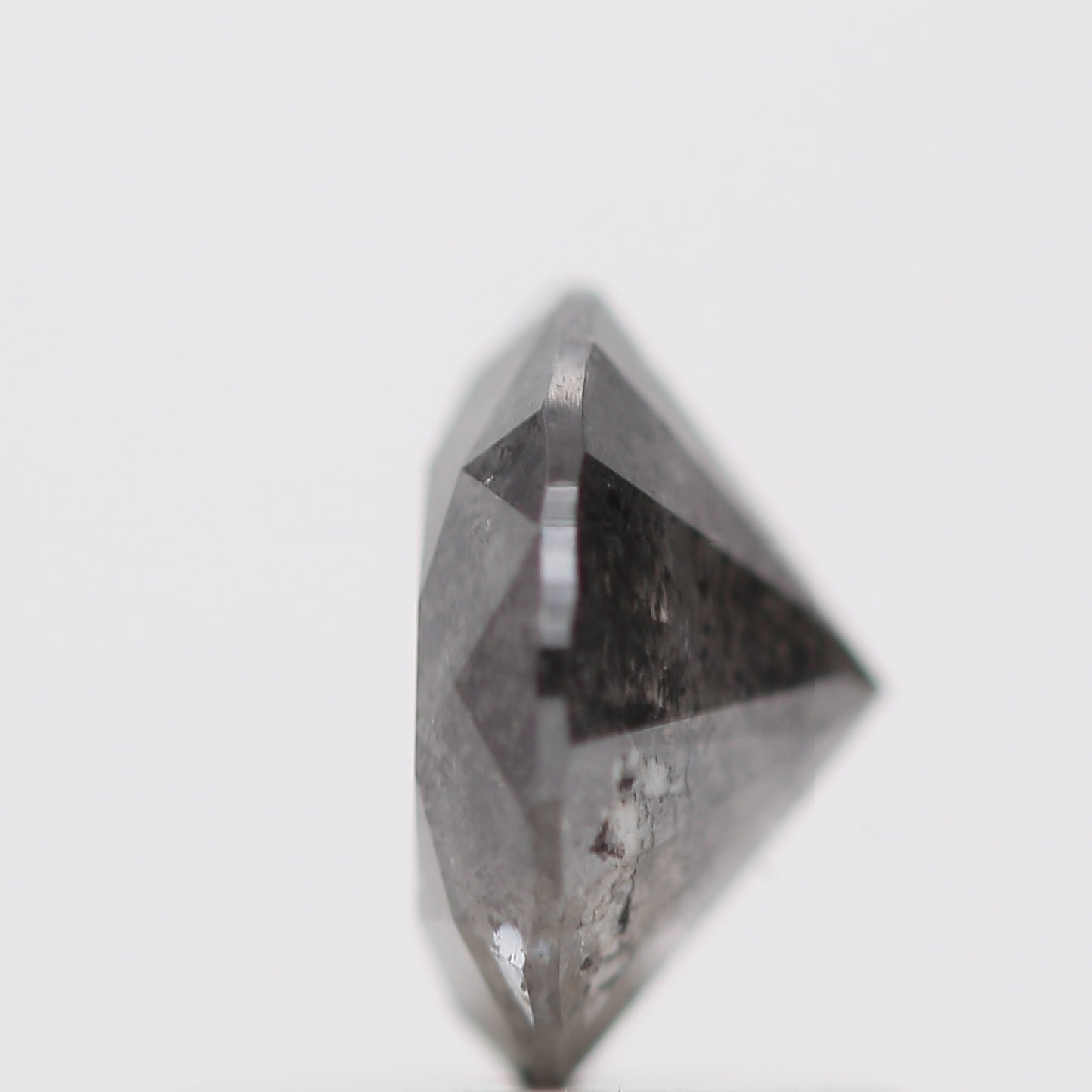 0.88 Carat Fancy Gray Round Shape Brilliant Cut Natural Loose Diamond