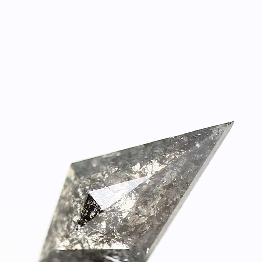 Salt and Pepper Kite Diamond ! Fancy Gray Color Diamond for Engagement Ring ! Natural Loose Diamond ! 0.50 Ct Gorgeous Diamond For Her