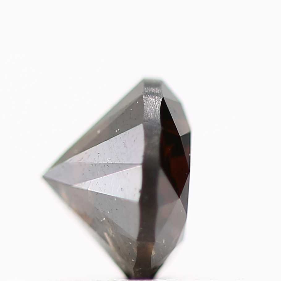 0.34 Carat Fancy Red Brown Round Shape Brilliant Cut Natural Loose Diamond