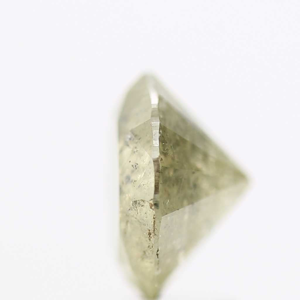 1.52 Carat Salt and Pepper Round Brilliant Cut Natural Loose Diamond