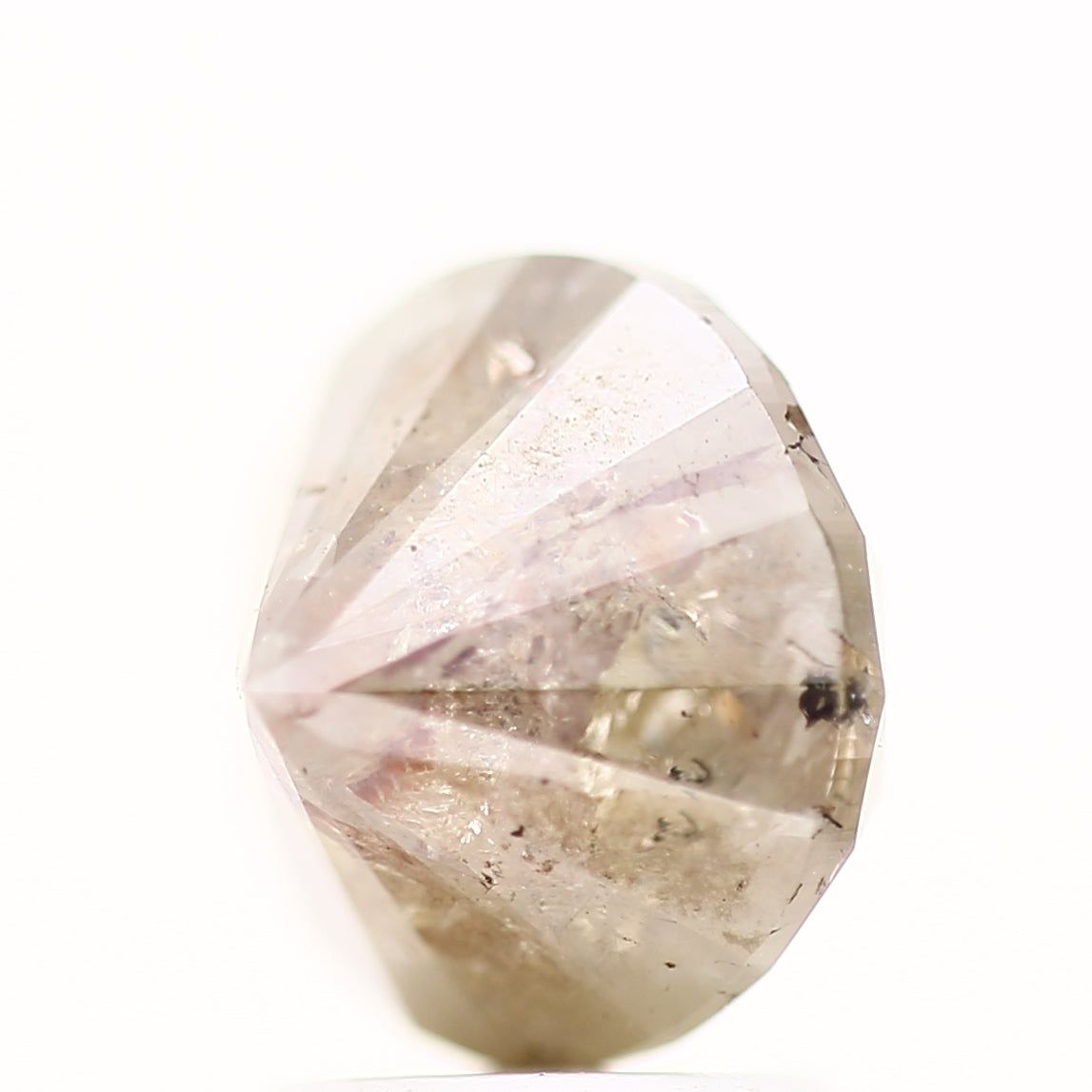 3.25 Carat Brown Rustic Round Shape Brilliant Cut Natural Loose Diamond