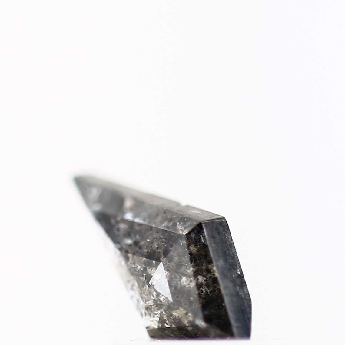 Salt and Pepper Kite Diamond ! Fancy Gray Color Diamond for Engagement Ring ! Natural Loose Diamond ! 0.57 Carat Unique Rare Diamond For Her