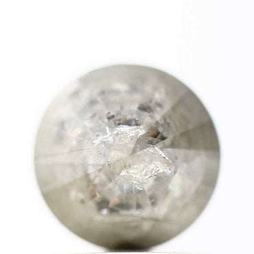 1.24 Carat Salt and Pepper Diamond Fancy Round Brilliant Cut Natural Loose Diamond