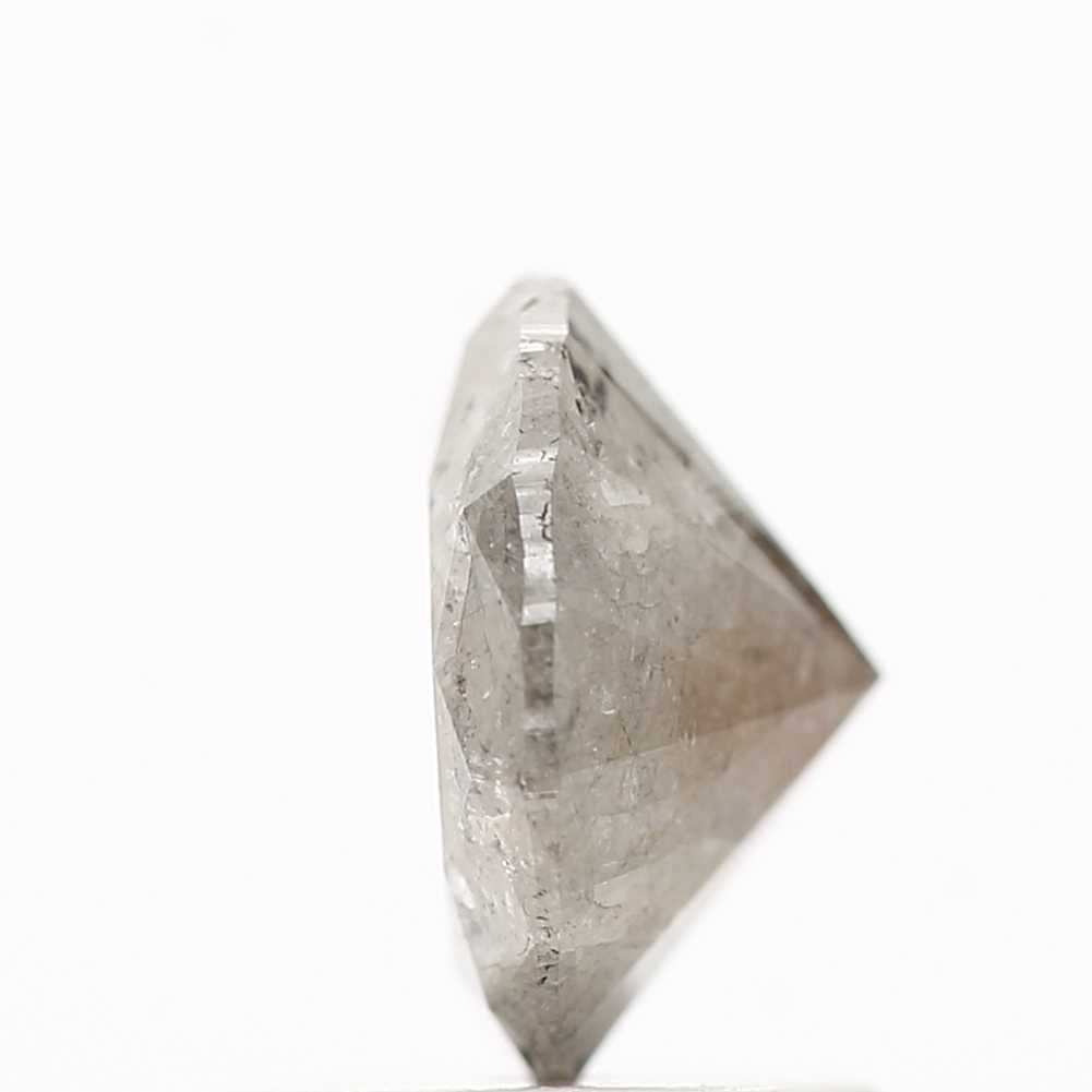 1.20 Carat Fancy Gray Round Shape Brilliant Cut Natural Loose Diamond