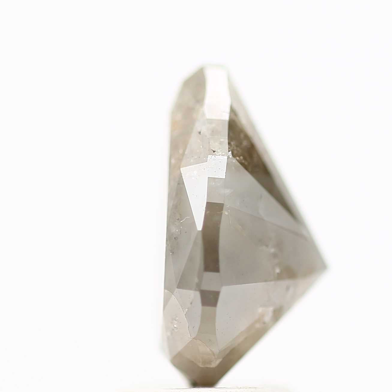 Salt and Pepper Diamond Fancy Brown Color 2.49 CT 10.35 x 6.84 x 5.40 MM Pear Cut Diamond! Natural Loose Diamond ! Christmas Gift for Her