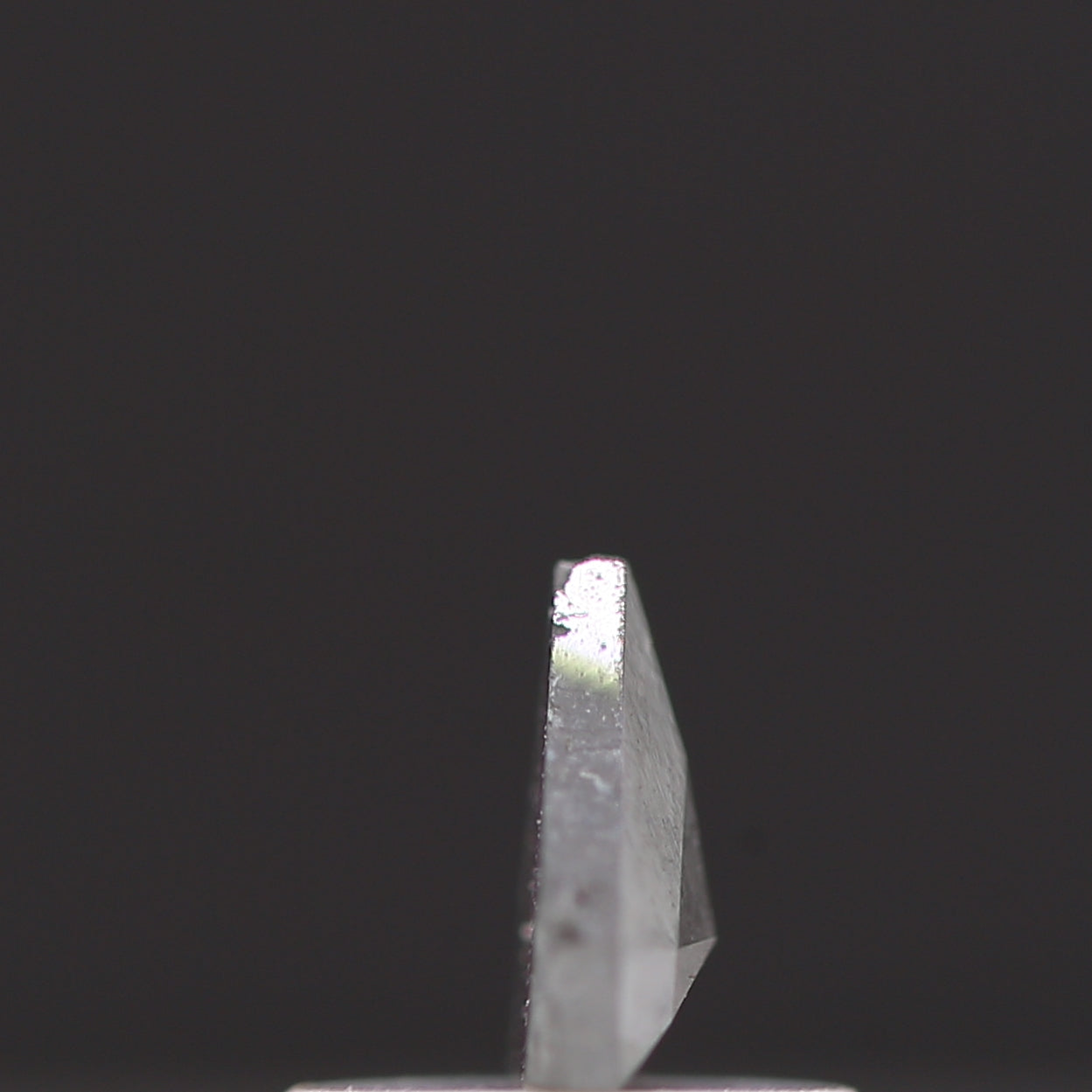 salt and pepper diamond ! 0.49 Ct 7.90 x 5.10 x 1.80 MM natural gray kite loose diamond for engagement ring for her