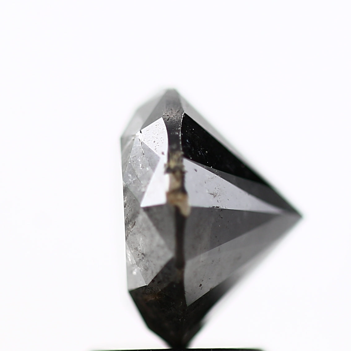 2.48 Carat Fancy Black Round Shape Brilliant Cut Natural Loose Diamond
