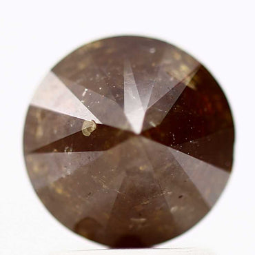 1.77 Carat Rustic Brown Fancy Round Shape Brilliant Cut Natural Loose Diamond