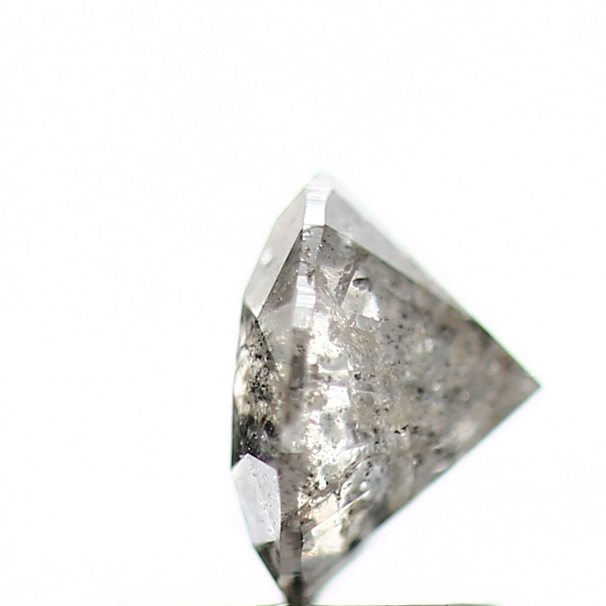 0.84 Carat Fancy Gray Round Shape Diamond Natural Loose Diamond