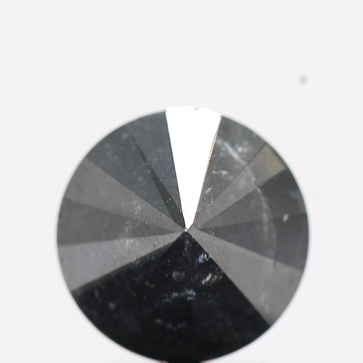 2.23 Carat Fancy Black Round Brilliant Cut Natural Loose Diamond