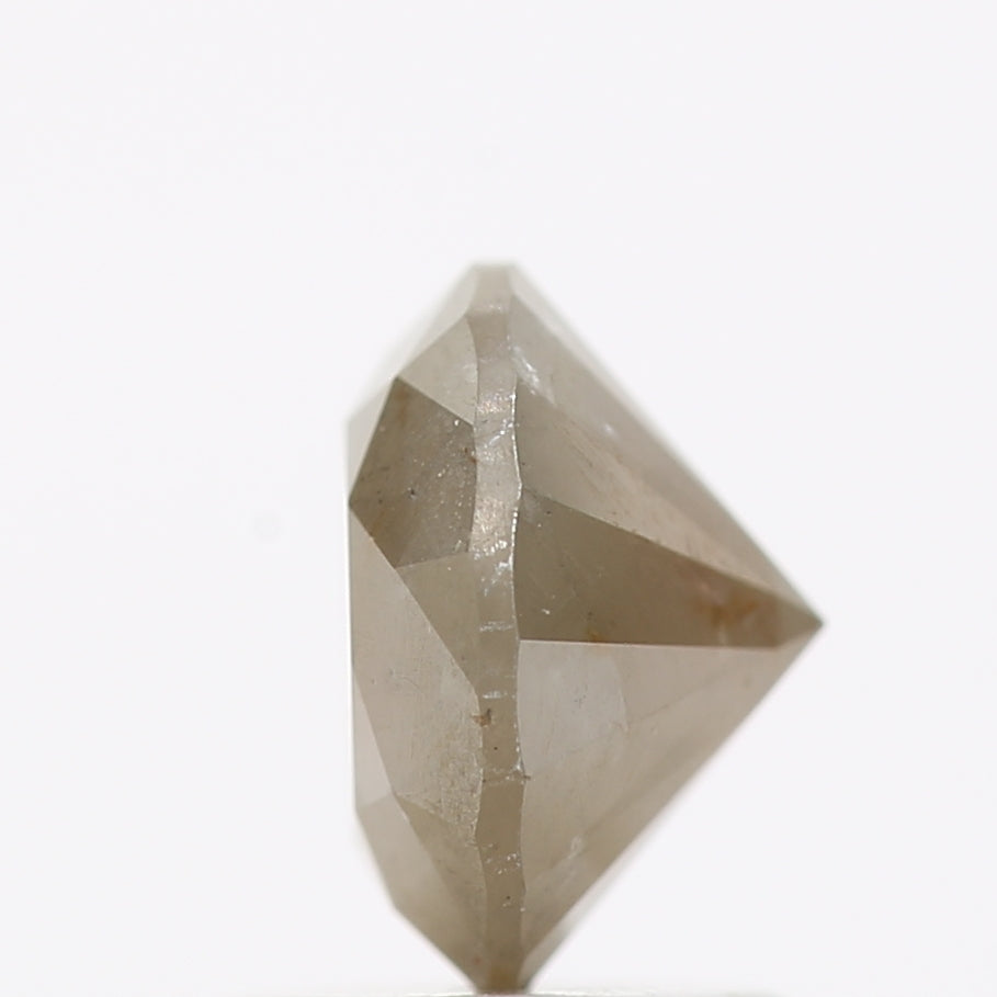 1.56 Carat Fancy Brown Round Shape Brilliant Cut Natural Loose Diamond