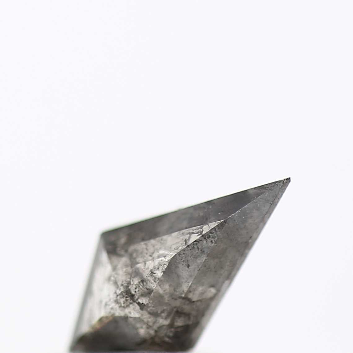 Salt and Pepper Kite Diamond ! Fancy Gray Color Diamond for Engagement Ring ! Natural Loose Diamond ! 0.52 Ct Unique Rare Diamond For Her