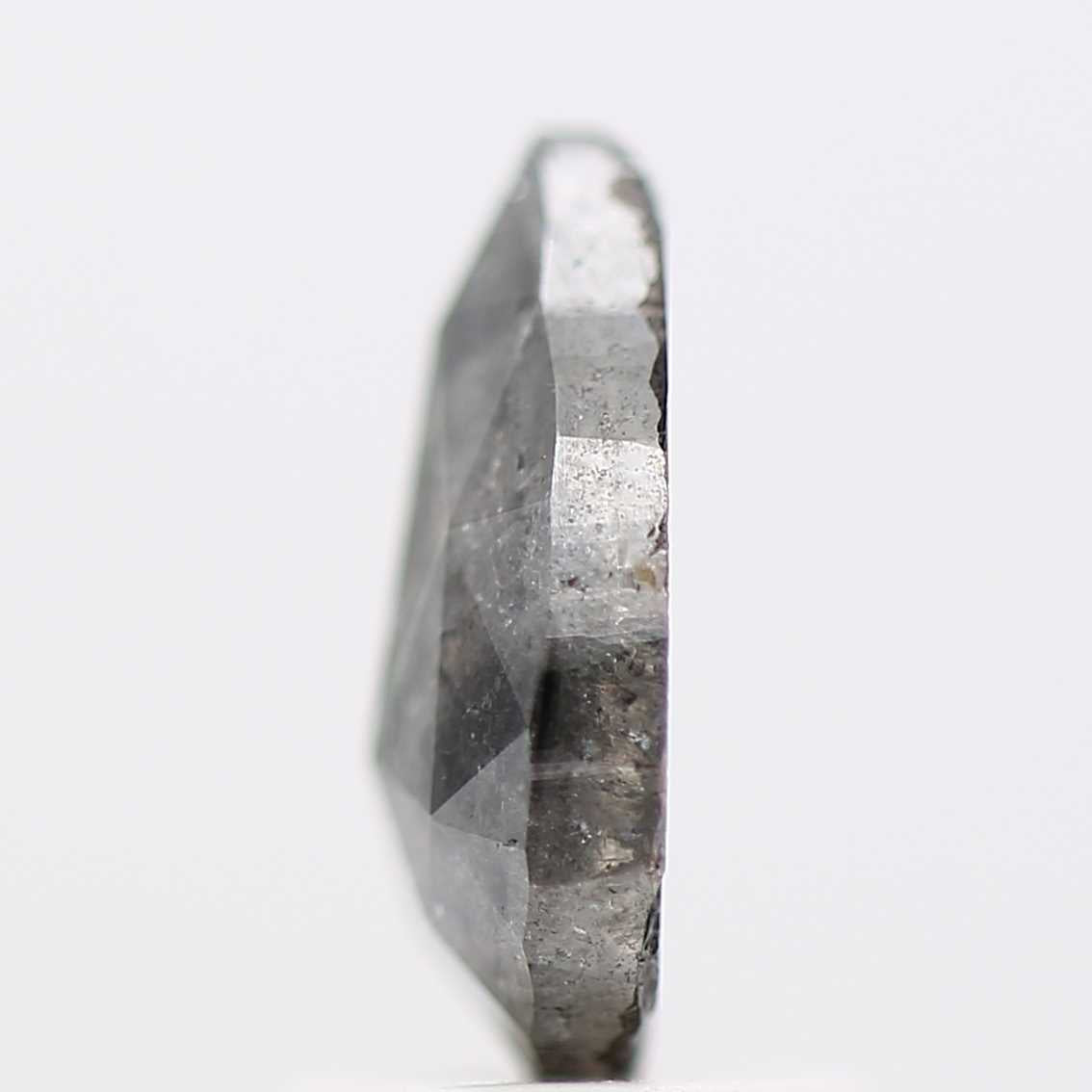 Salt and Pepper Diamond Fancy Gray Color 1.38 CT 9.20 x 5.90 x 2.80 MM Pear Cut Diamond! Natural Loose Diamond ! Christmas Gift for Her