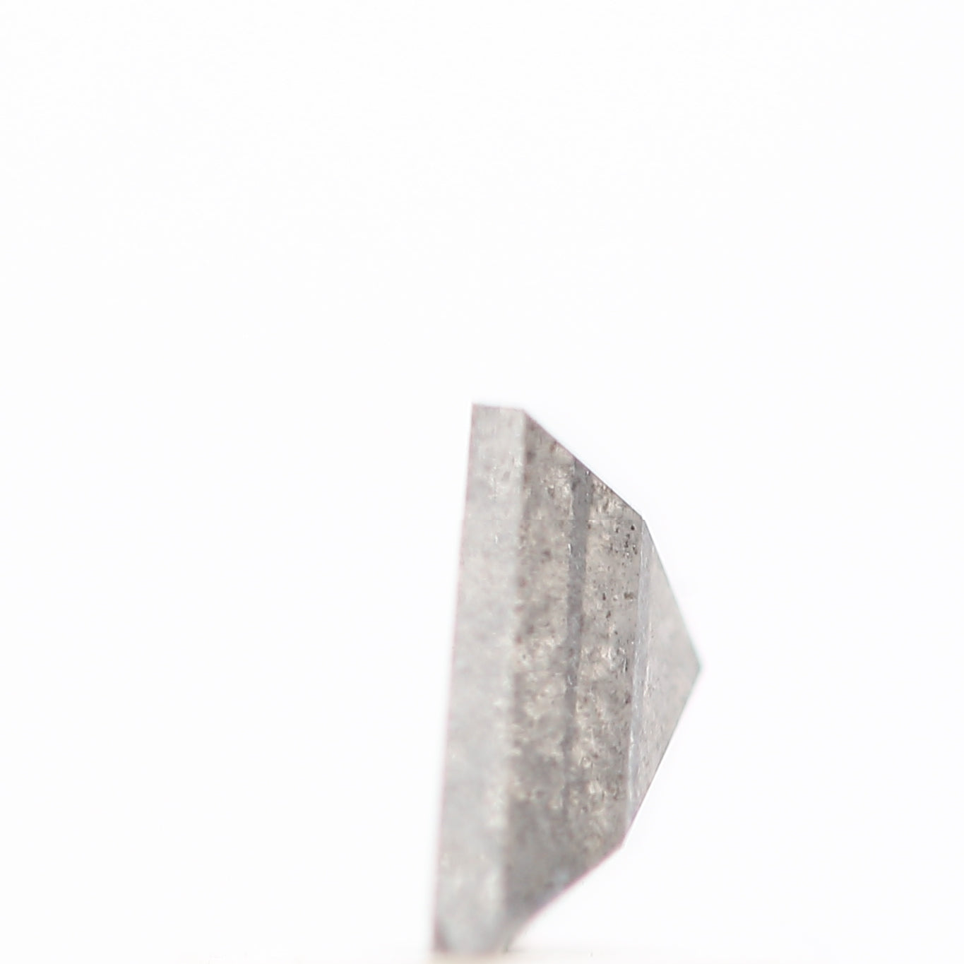 Salt and Pepper Diamond ! Fancy Gray Color Kite Diamond for Engagement Ring ! Natural Loose Diamond ! 0.46 Carat Gorgeous Diamond For Her