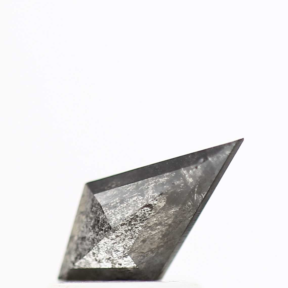 Salt and Pepper Diamond ! Fancy Gray Color Kite Diamond for Engagement Ring ! Natural Loose Diamond ! 0.50 Carat Unique Rare Diamond For Her