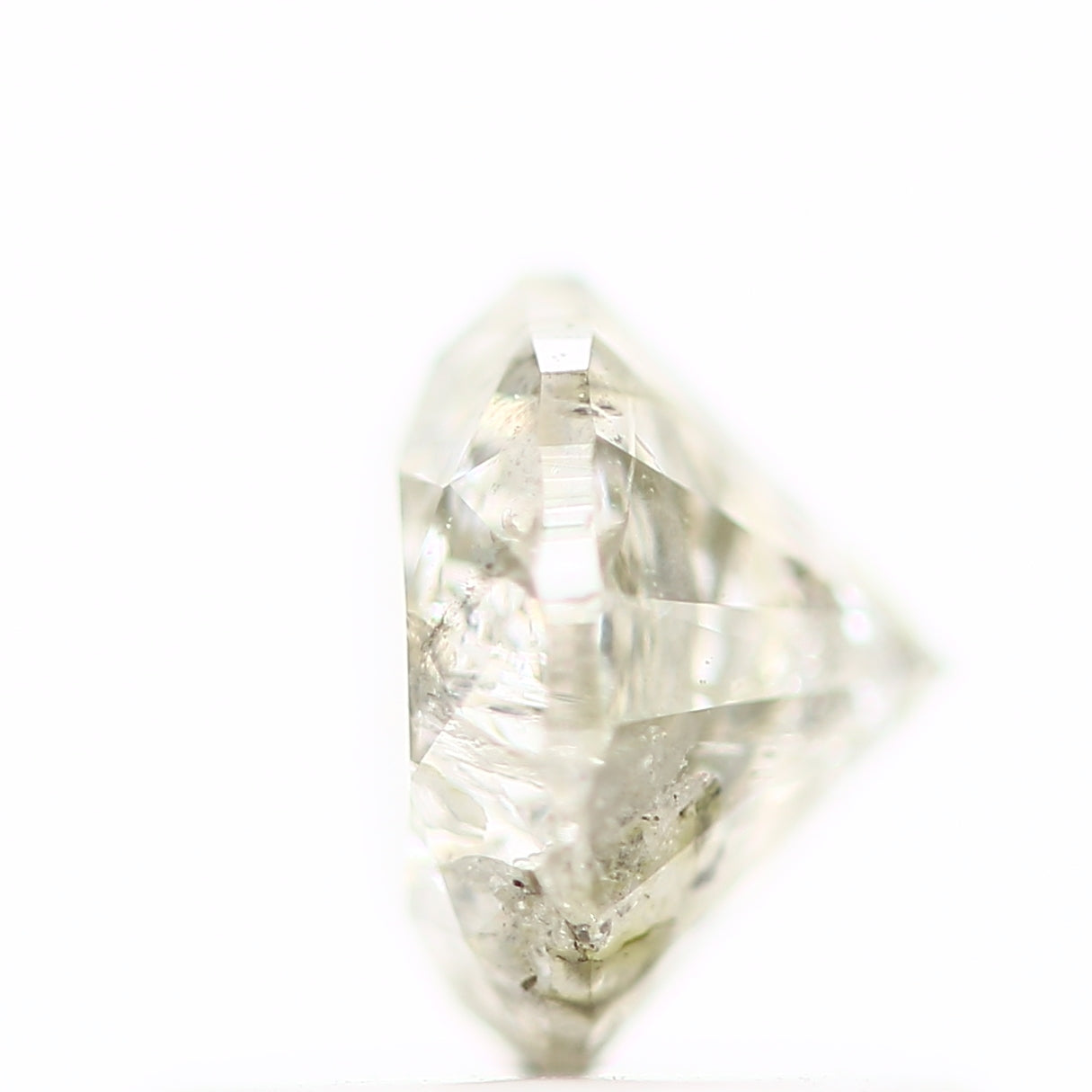 0.72 Carat Natural Diamond Fancy Gray White Icy Loose Diamond For Engagement Ring