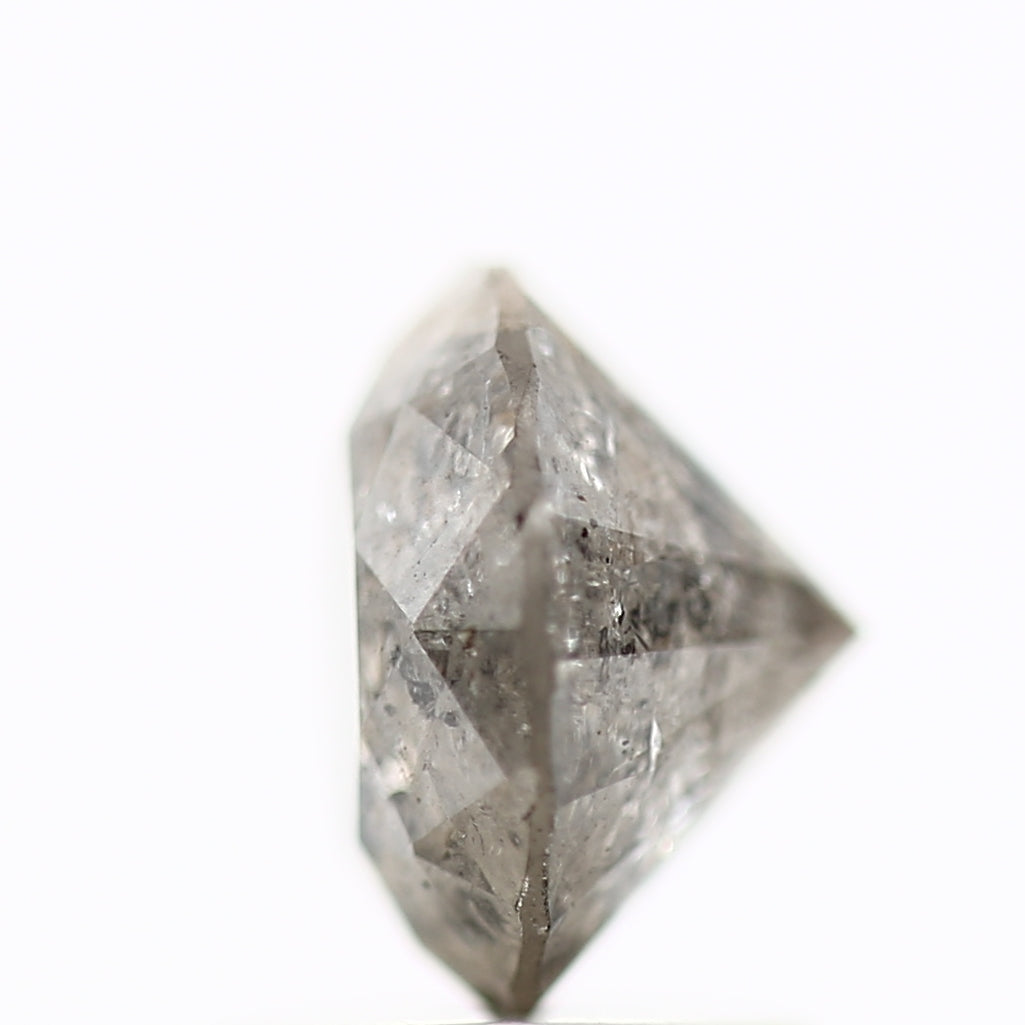 1.68 Carat Fancy Gray Round Shape Brilliant Cut Natural Loose Diamond