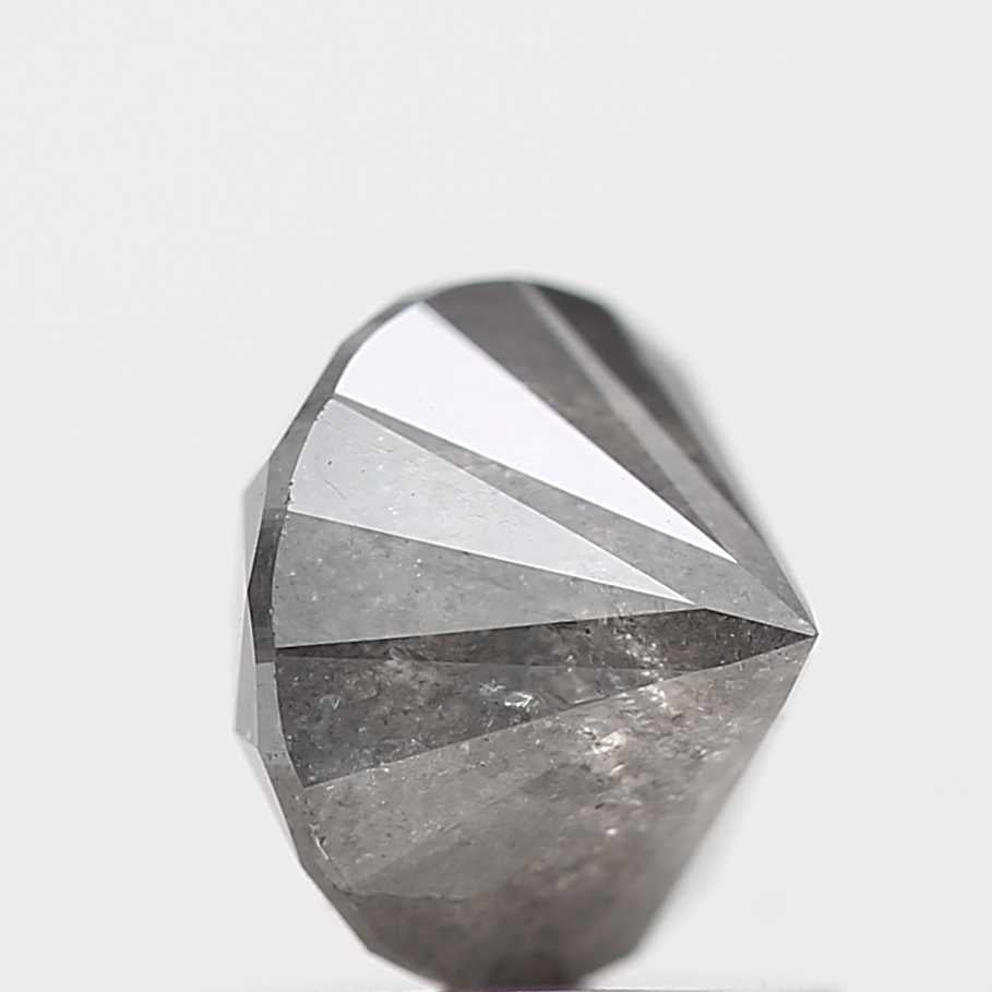 1.22 Carat Fancy Gray Round Shape Brilliant Cut Natural Loose Diamond