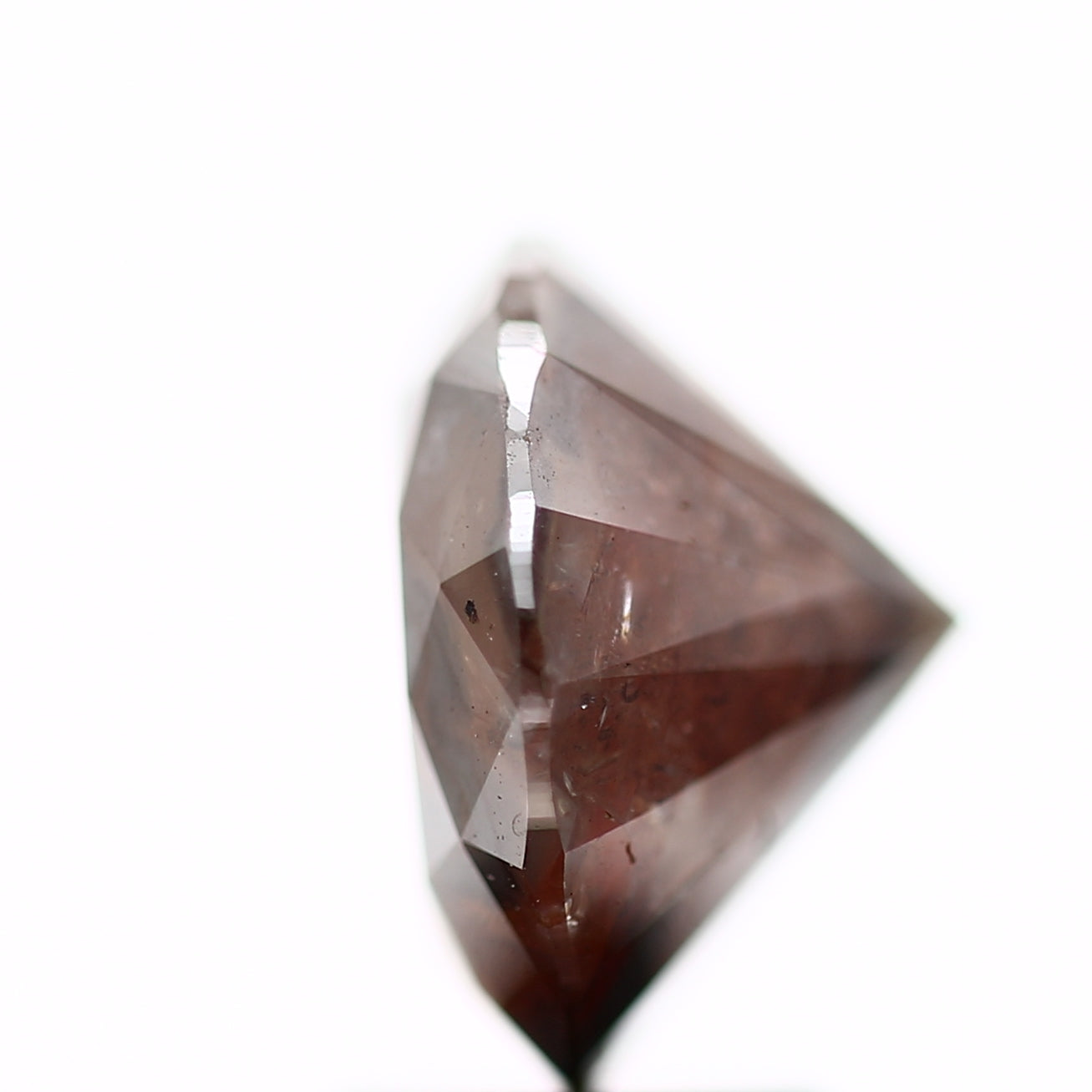 3.83 Carat Rustic Brown Fancy Round Brilliant Cut Natural Loose Diamond