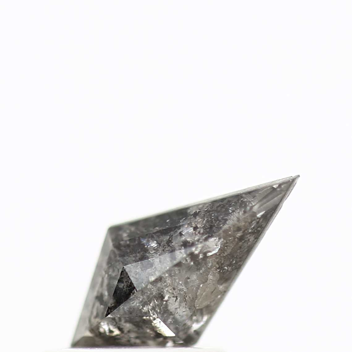Salt and Pepper Kite Diamond ! Fancy Gray Color Diamond for Engagement Ring ! Natural Loose Diamond ! 0.47 Ct Unique Rare Diamond For Her