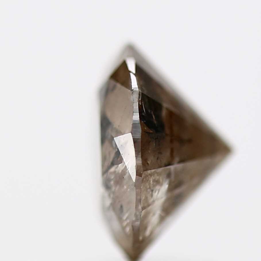 1.40 Carat Fancy Brown Rustic Round Brilliant Cut Natural Loose Diamond