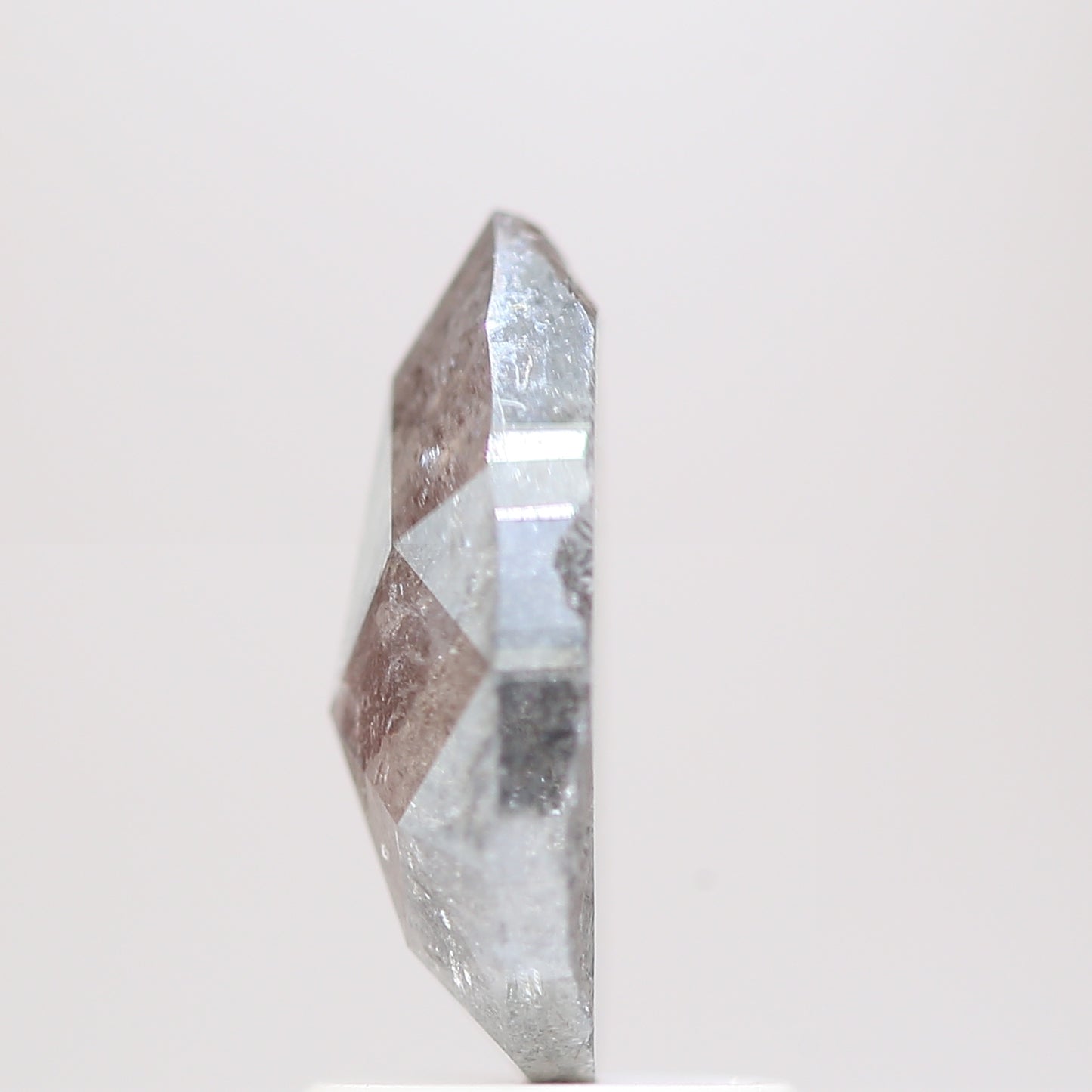Salt and Pepper Diamond Fancy Gray Color 1.72 CT 9.90 x 6.80 x 3.31 MM Pear Cut Diamond! Natural Loose Diamond ! Christmas Gift for Her