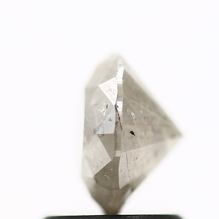 1.15 Carat Gray Rustic Round Shape Brilliant Cut Natural Loose Diamond