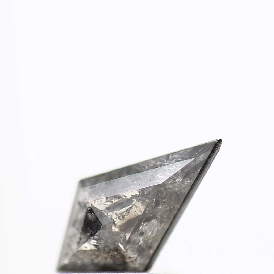 Salt and Pepper Kite Diamond ! Fancy Gray Color Diamond for Engagement Ring ! Natural Loose Diamond ! 0.55 Ct Gorgeous Diamond For Her