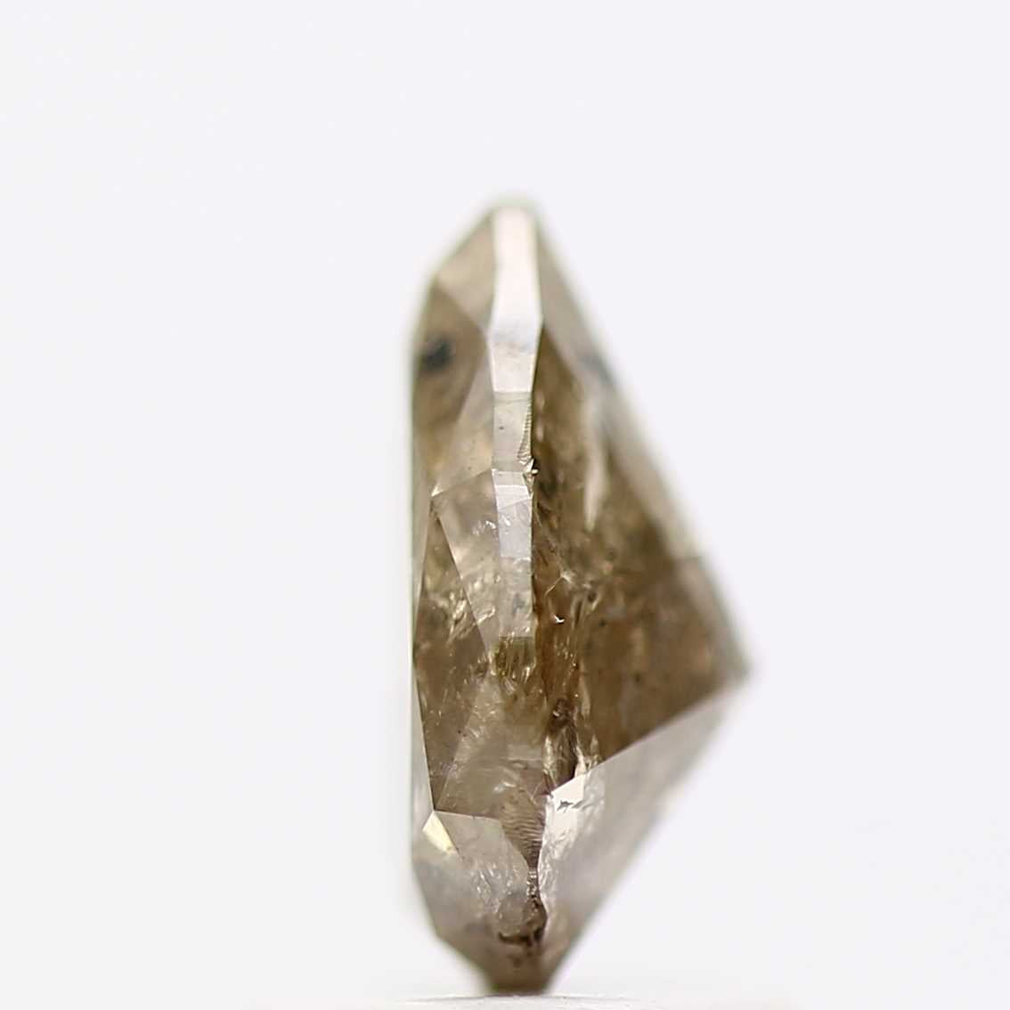 Salt and Pepper Diamond Fancy Brown Color 1.21 CT 8.20 x 5.70 x 3.70 MM Pear Cut Diamond! Natural Loose Diamond ! Christmas Gift for Her
