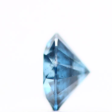 0.26 Carat Round Brilliant Fancy Vivid Blue Natural Loose Diamond