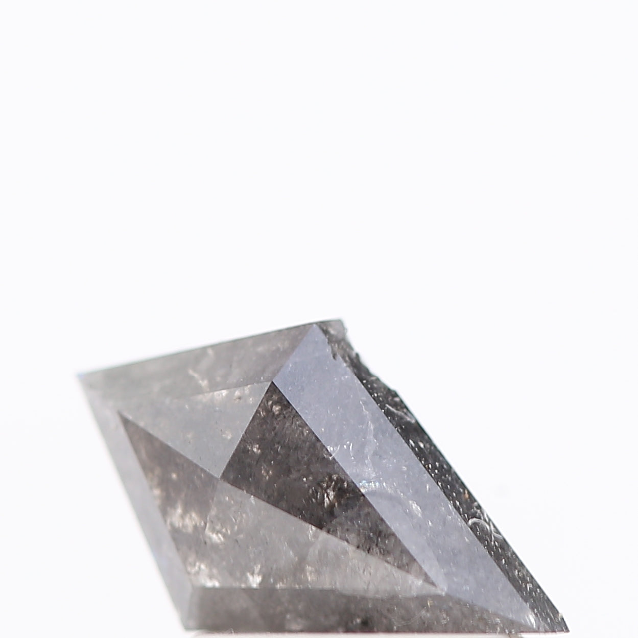 Salt and Pepper Diamond ! Fancy Gray Color Kite Diamond for Engagement Ring ! Natural Loose Diamond ! 0.78 Carat Gorgeous Diamond For Her