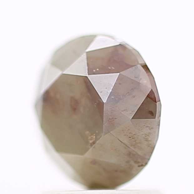 2.14 Carat Brown Round Shape Brilliant Cut Natural Loose Diamond