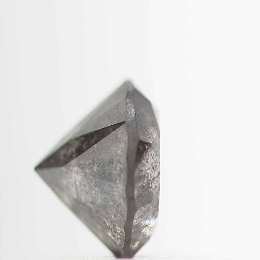 0.38 Carat Fancy Gray Round Shape Brilliant Cut Natural Loose Diamond