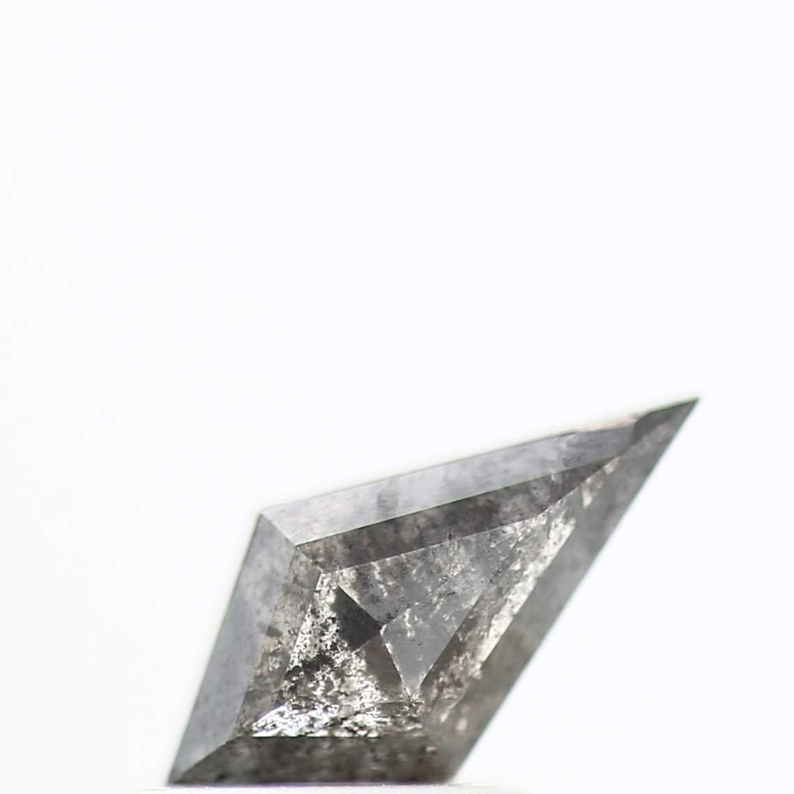 Salt and Pepper Diamond ! Fancy Gray Color Kite Diamond for Engagement Ring ! Natural Loose Diamond ! 0.52 Carat Unique Rare Diamond For Her