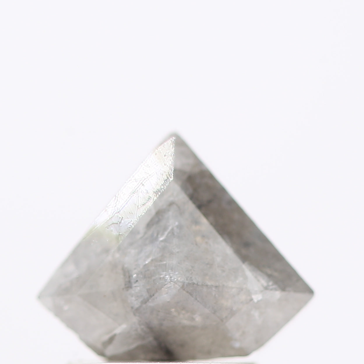 Salt and Pepper Kite Diamond ! 1.12 Ct 8.00 x 6.70 x 3.00 MM Natural Gray Loose Diamond for Engagement Ring for Her