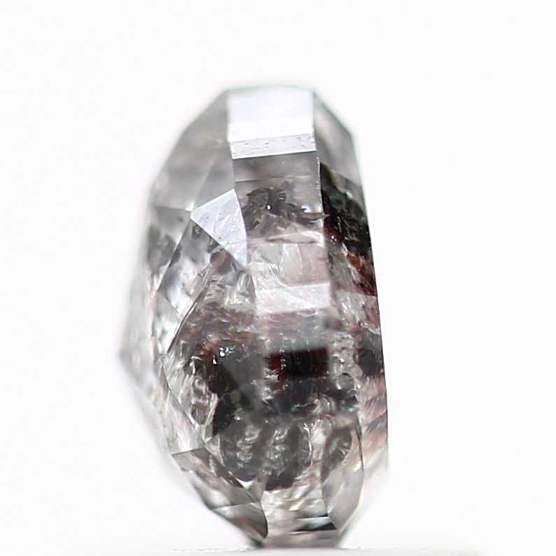 Salt and Pepper Diamond Fancy Gray Color 1.14 CT 6.30 x 5.70 x 3.42 MM Pear Cut Diamond! Natural Loose Diamond ! Christmas Gift for Her