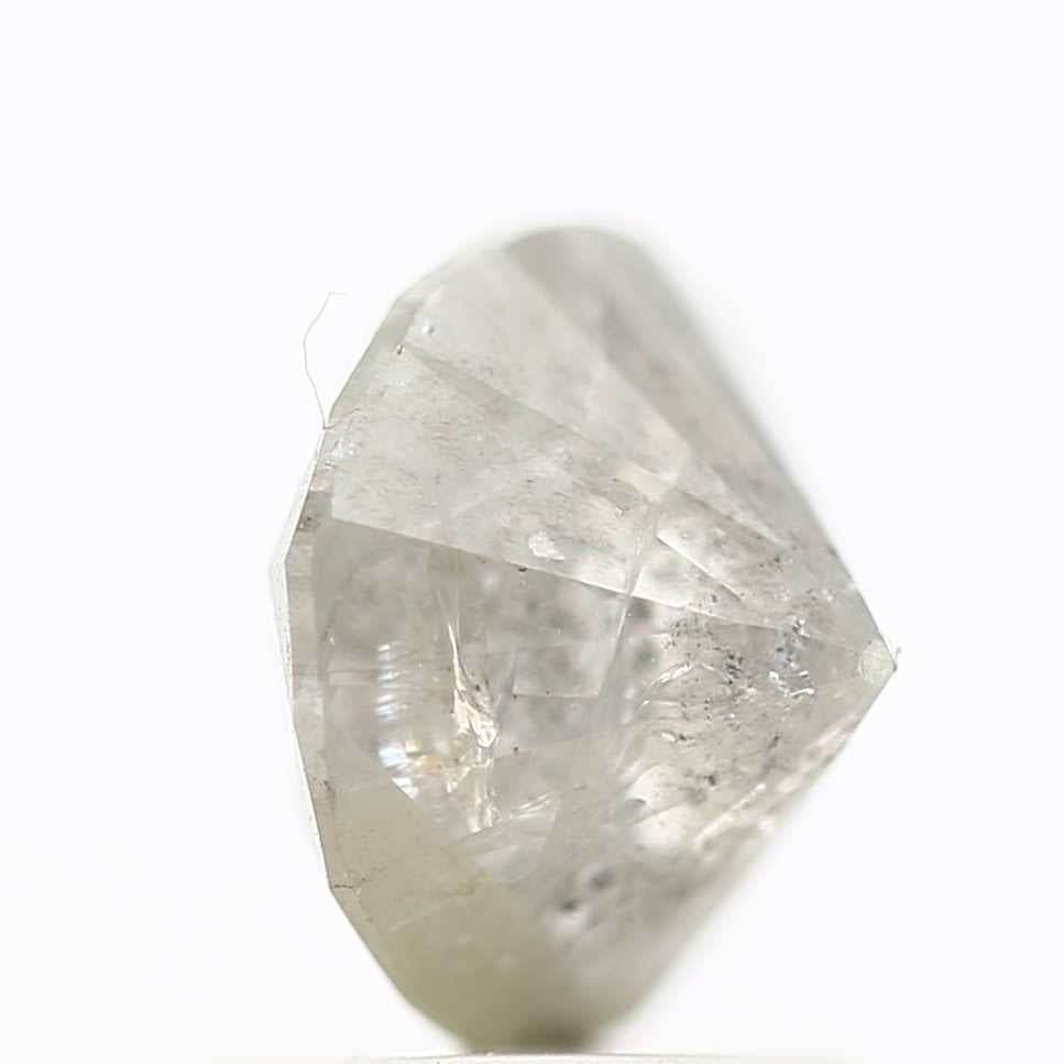 1.69 Carat Fancy Gray Rustic Round Cut Natural Loose Diamond