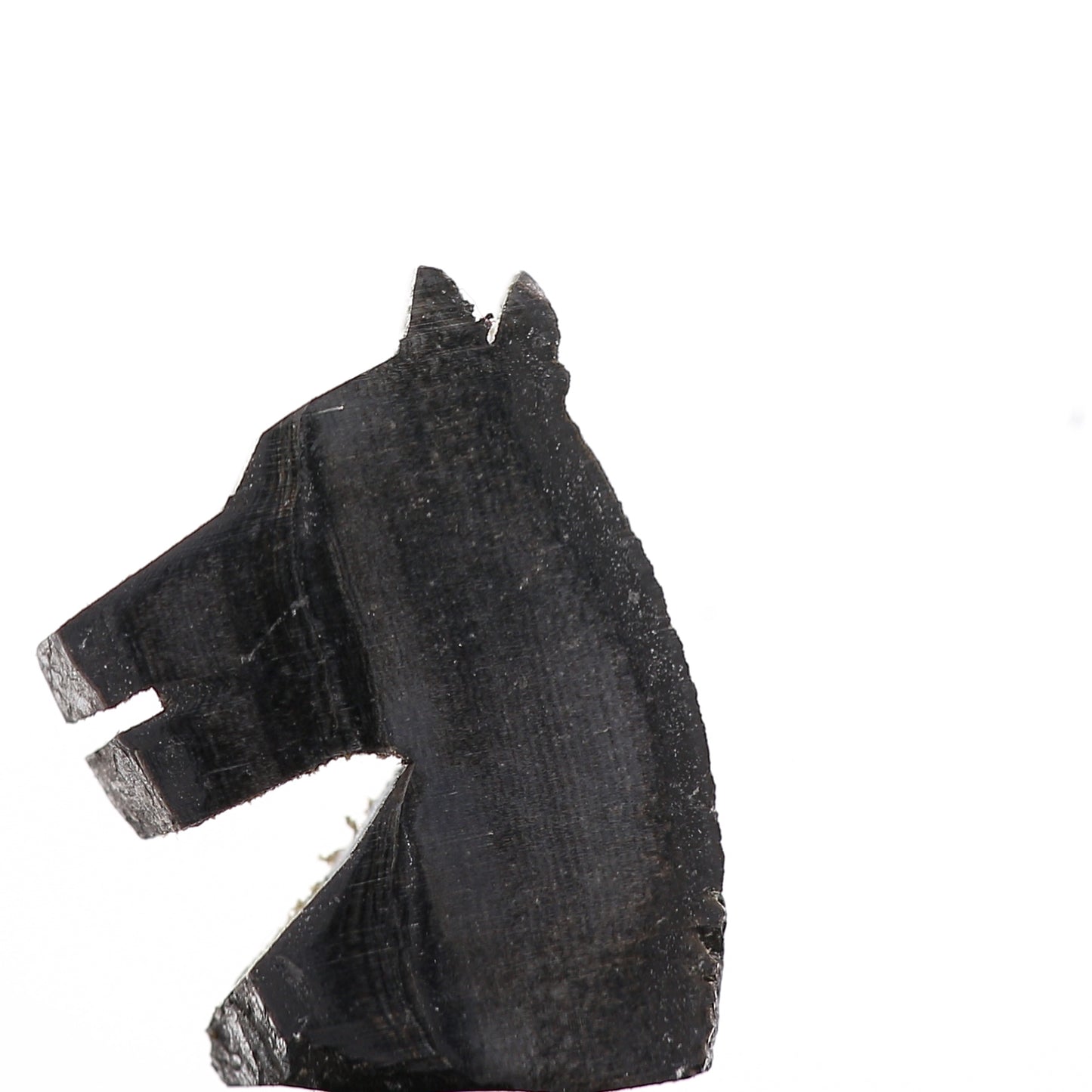 2.62 Ct Natural Black Horse Cut Loose Diamond for Jewelery