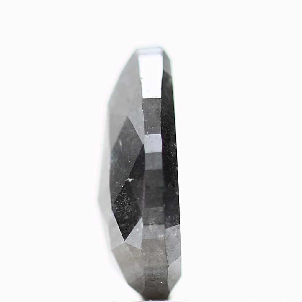 Salt and Pepper Diamond Fancy Gray Color 1.14 CT 8.23 x 5.85 x 2.66 MM Pear Cut Diamond! Natural Loose Diamond ! Christmas Gift for Her