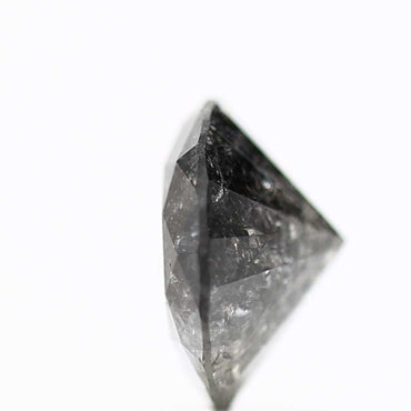 1.83 Carat Salt and Pepper Diamond Round Brilliant Cut Natural Loose Diamond