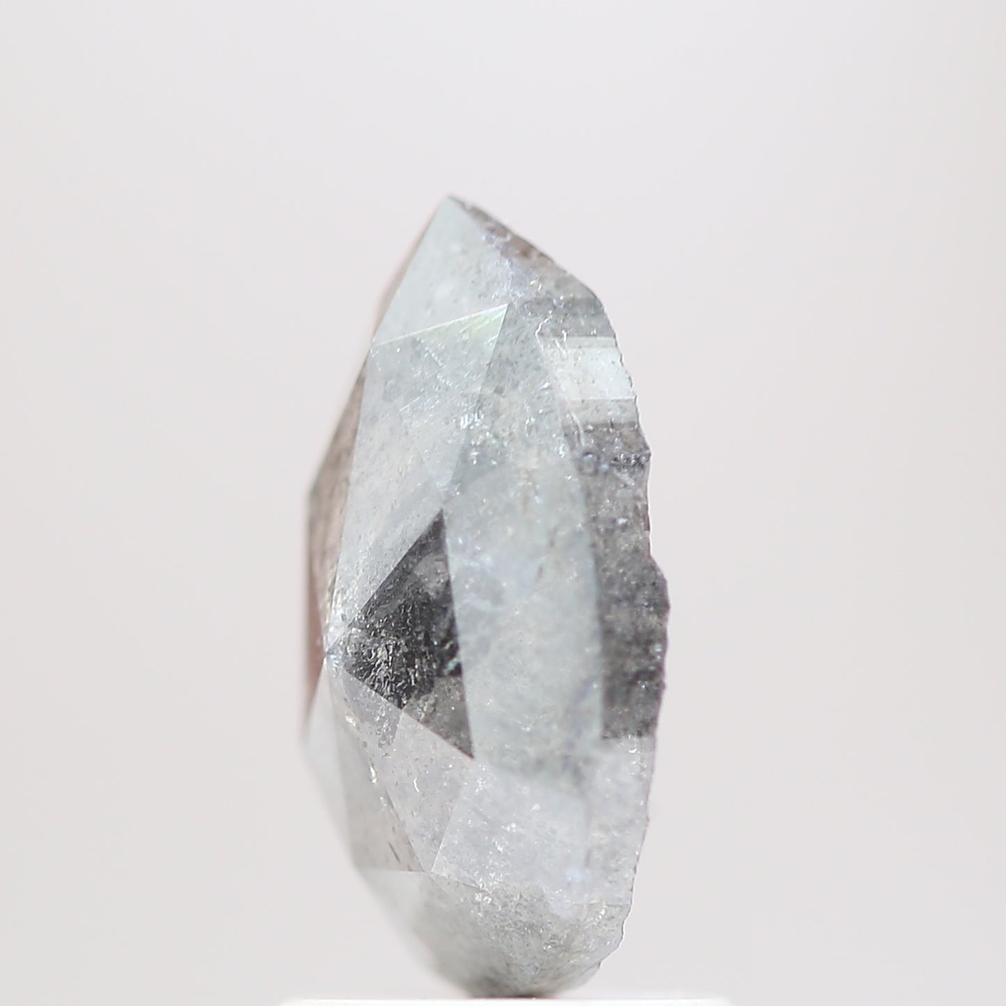 Salt and Pepper Diamond Fancy Gray Color 1.72 CT 9.90 x 6.80 x 3.31 MM Pear Cut Diamond! Natural Loose Diamond ! Christmas Gift for Her
