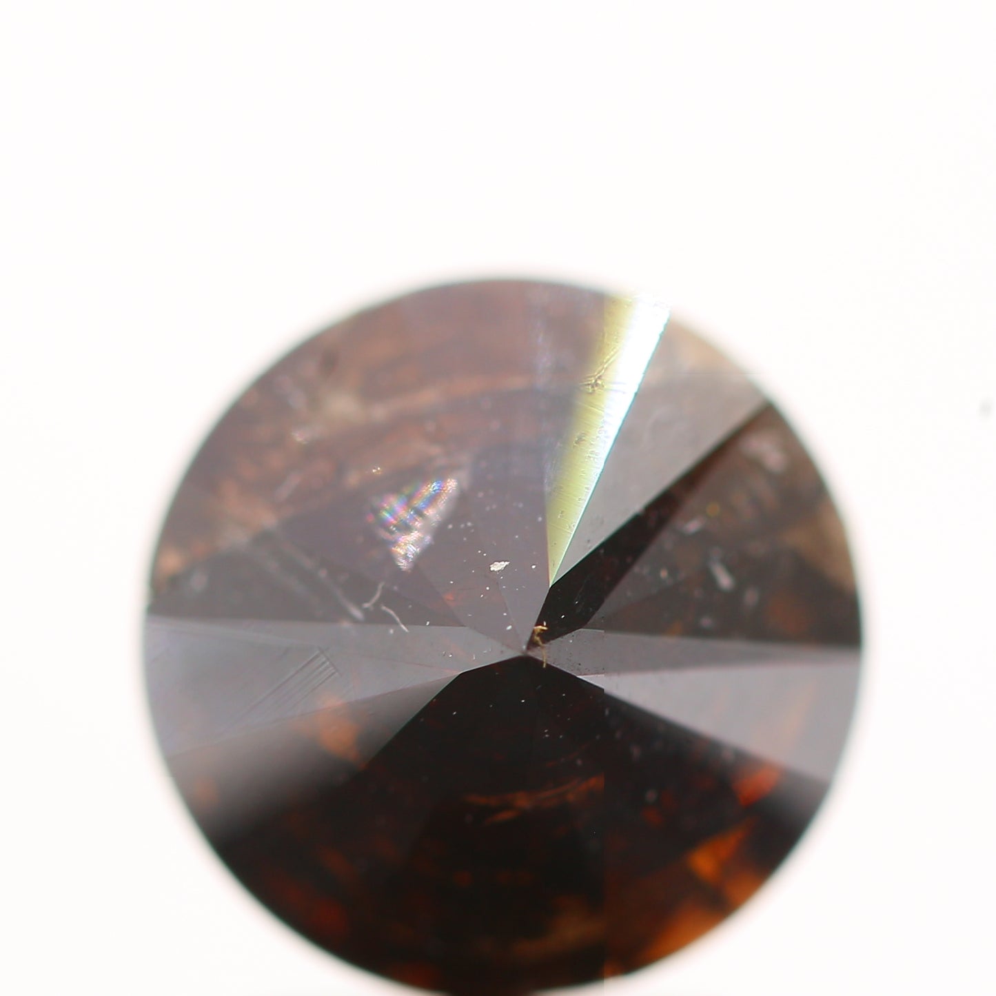 2.48 Carat Fancy Dark Brown Round Cut Natural Loose Diamond