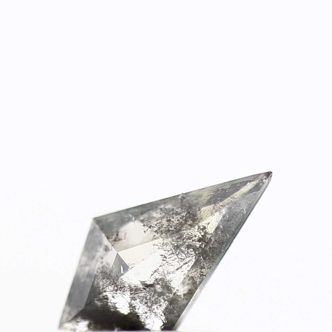 Salt and Pepper Diamond ! Fancy Gray Color Kite Diamond for Engagement Ring ! Natural Loose Diamond ! 0.50 Carat Unique Rare Diamond For Her