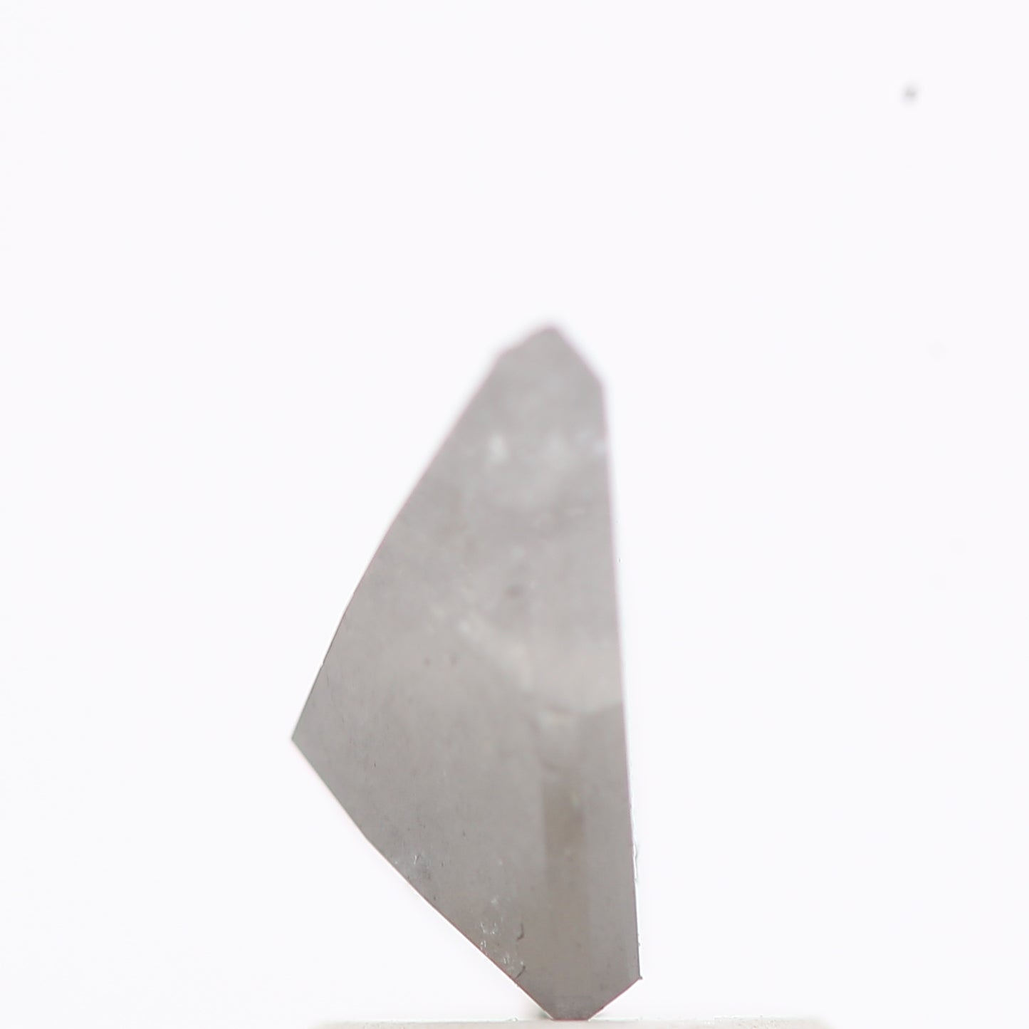 salt and pepper diamond ! 1.19 Ct 10.20 x 6.68 x 3.60 MM natural gray shield loose diamond for engagement ring for her