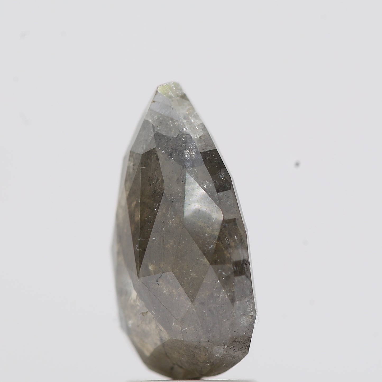 Salt and Pepper Diamond Fancy Gray Color 3.25 CT 12.60 x 7.50 x 3.80 MM Pear Cut Diamond! Natural Loose Diamond ! Christmas Gift for Her