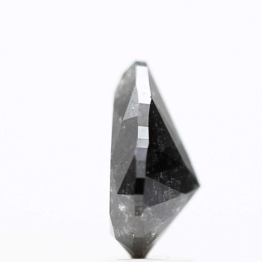 Salt and Pepper Diamond Fancy Gray Color 2.33 CT 10.00 x 7.10 x 4.55 MM Pear Cut Diamond! Natural Loose Diamond ! Christmas Gift for Her