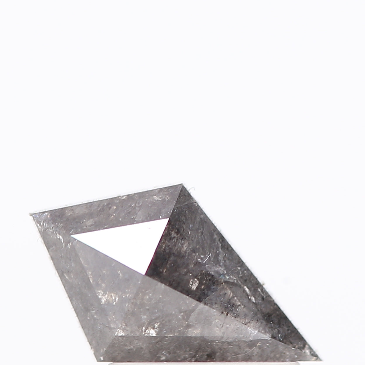 Salt and Pepper Diamond ! Fancy Gray Color Kite Diamond for Engagement Ring ! Natural Loose Diamond ! 0.78 Carat Gorgeous Diamond For Her