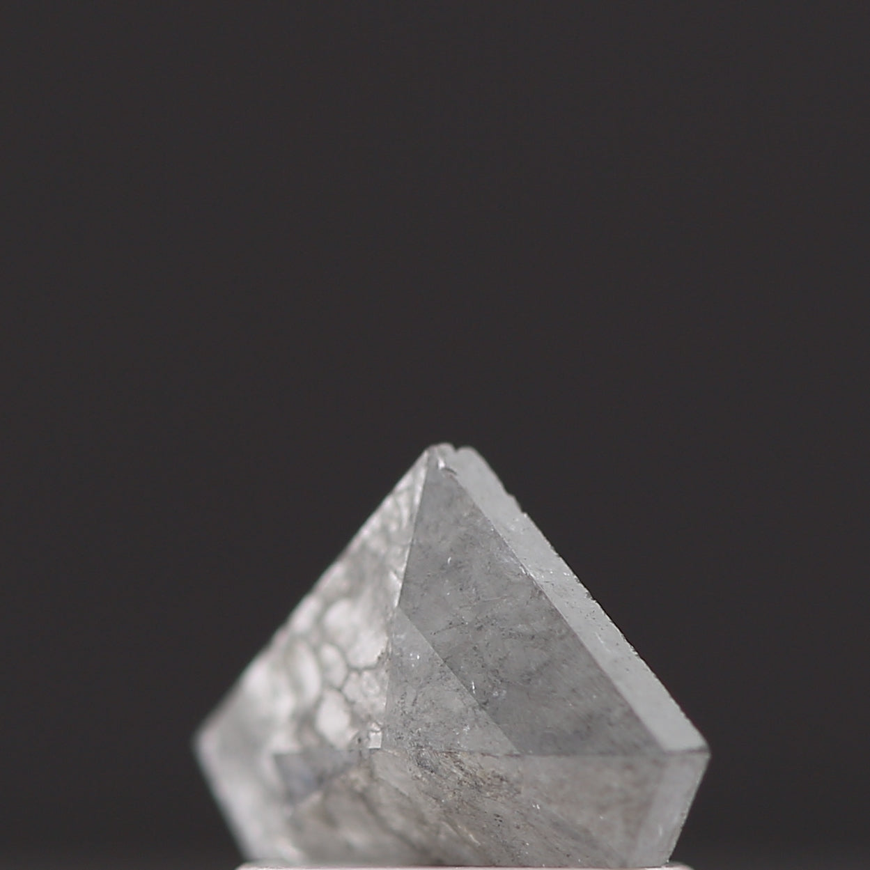 salt and pepper diamond ! 0.49 Ct 7.90 x 5.10 x 1.80 MM natural gray kite loose diamond for engagement ring for her